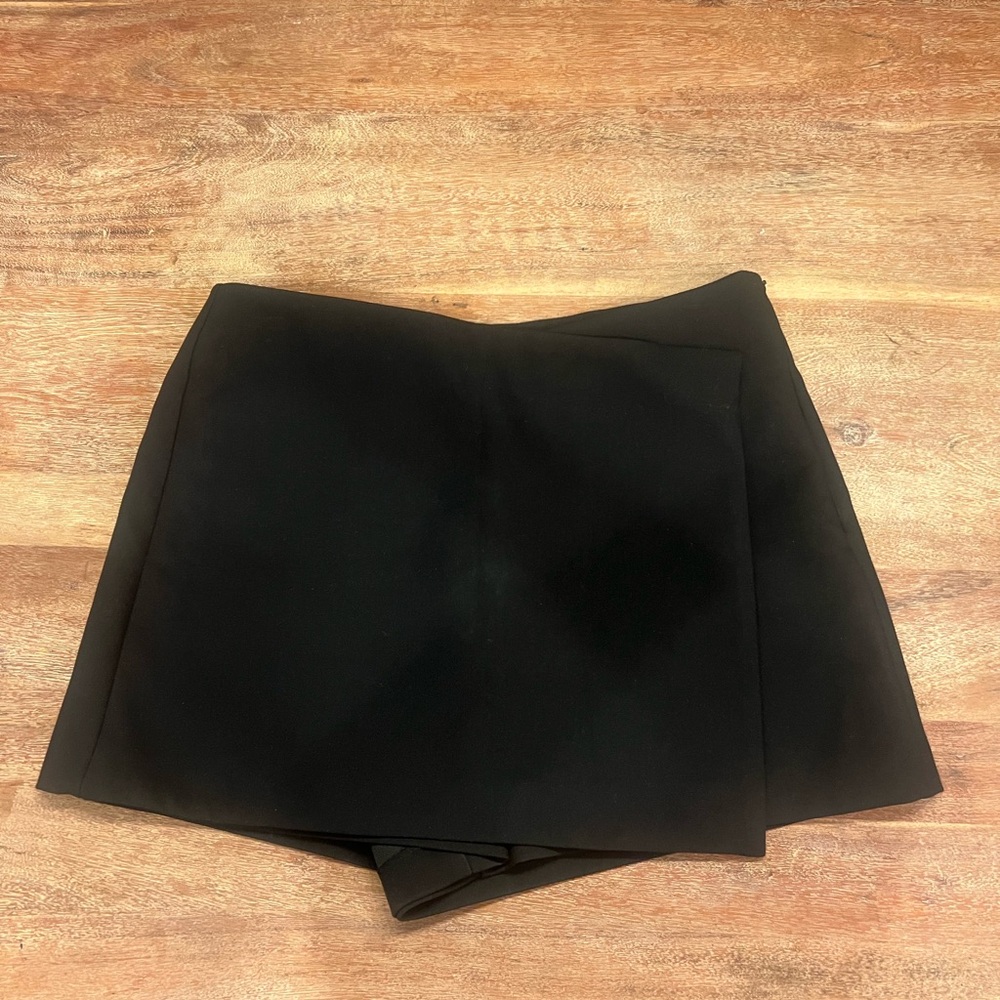 Zara Black Womens Skort